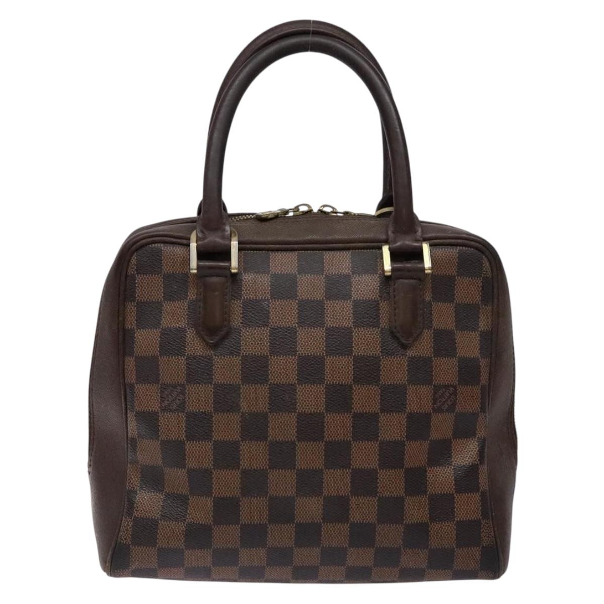 LOUIS VUITTON Damier Ebene Brera Hand Bag N51150 LV Auth 134786