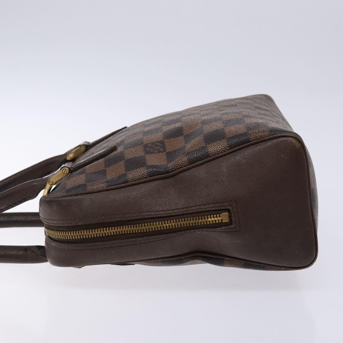 LOUIS VUITTON Damier Ebene Brera Hand Bag N51150 LV Auth 134786