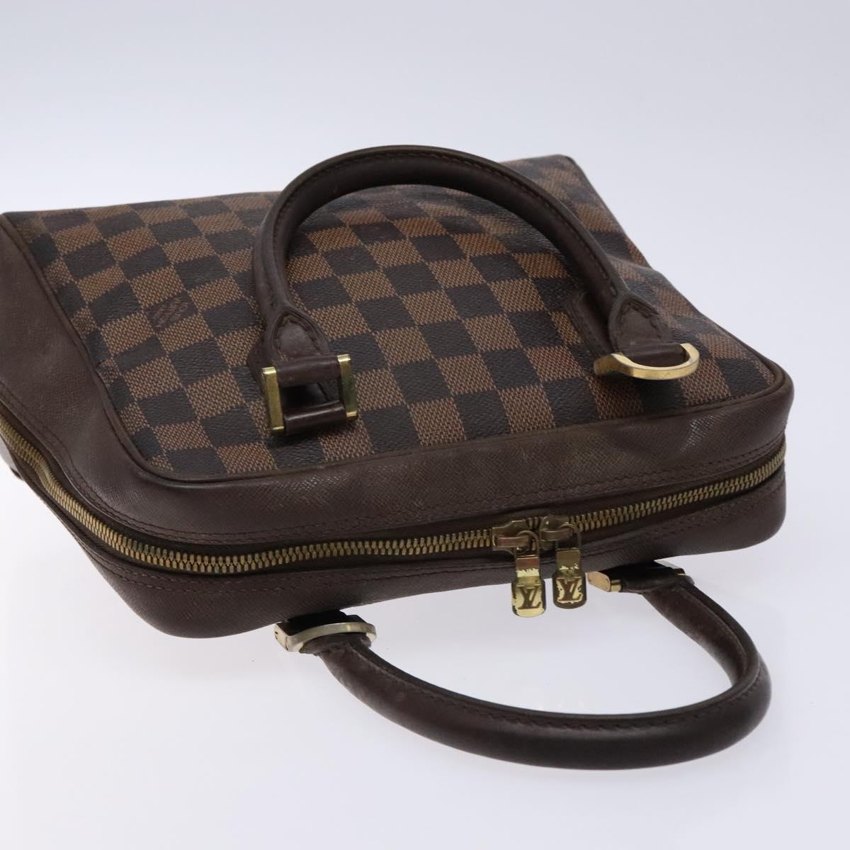 LOUIS VUITTON Damier Ebene Brera Hand Bag N51150 LV Auth 134786
