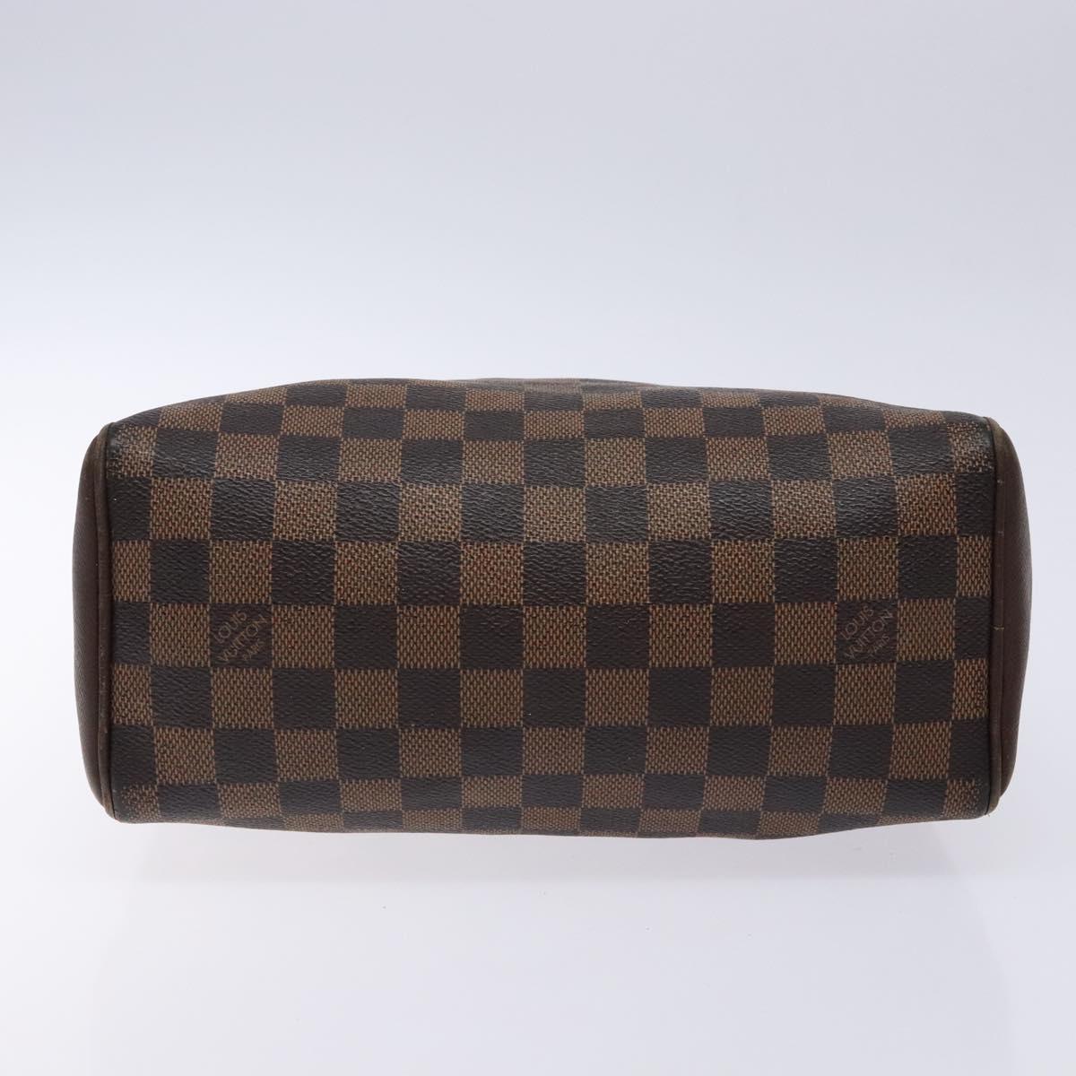 LOUIS VUITTON Damier Ebene Brera Hand Bag N51150 LV Auth 134786