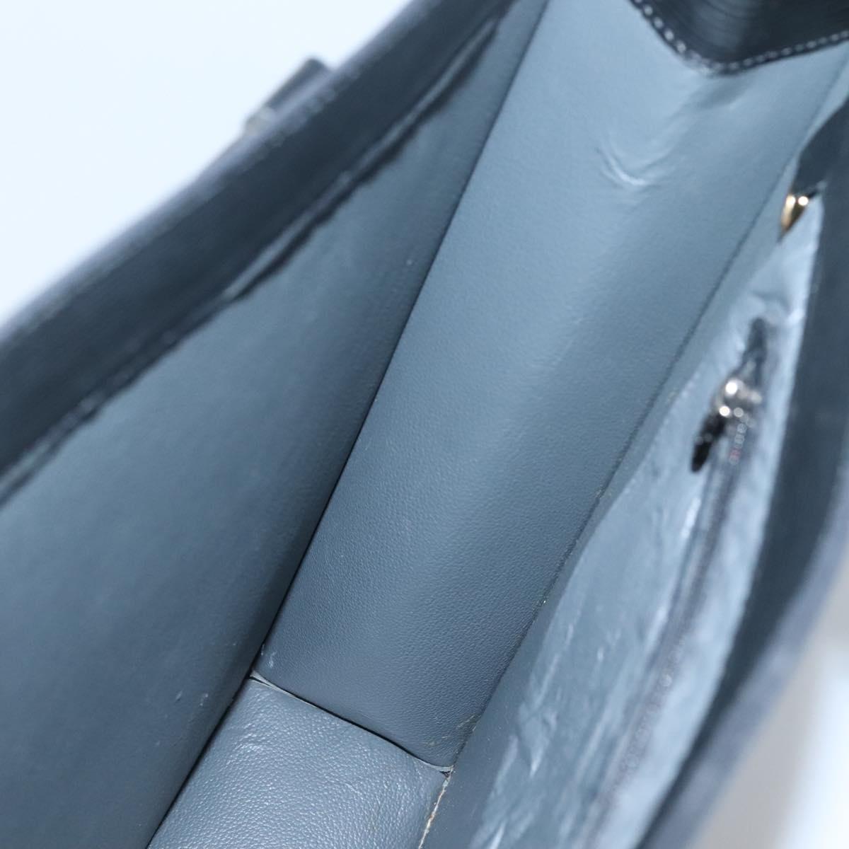 LOUIS VUITTON Epi Sac Plat Hand Bag Black M59082 LV Auth 134789