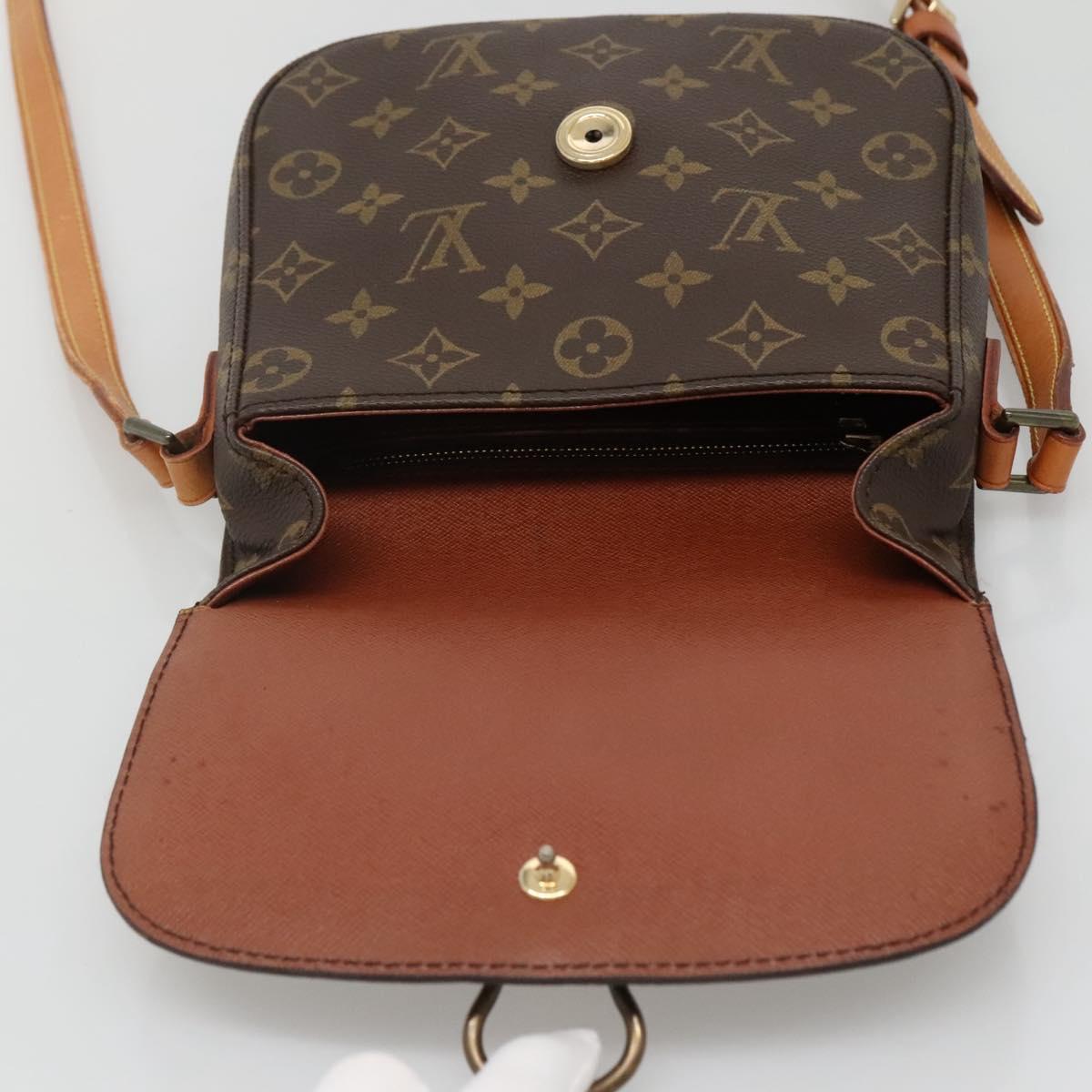 LOUIS VUITTON Monogram Saint Cloud MM Shoulder Bag M51243 LV Auth 134803
