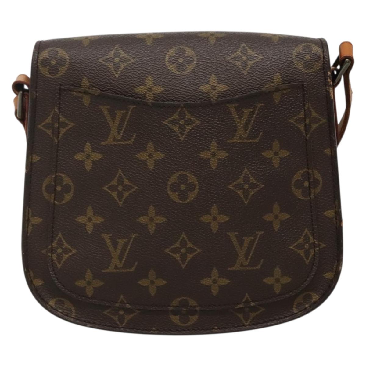 LOUIS VUITTON Monogram Saint Cloud MM Shoulder Bag M51243 LV Auth 134803