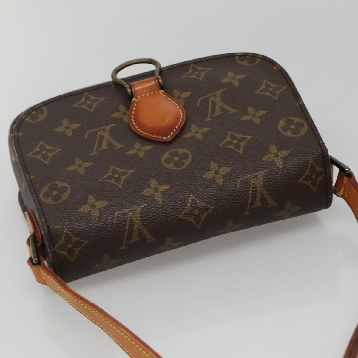 LOUIS VUITTON Monogram Saint Cloud MM Shoulder Bag M51243 LV Auth 134803