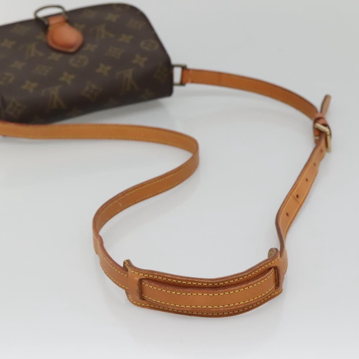 LOUIS VUITTON Monogram Saint Cloud MM Shoulder Bag M51243 LV Auth 134803