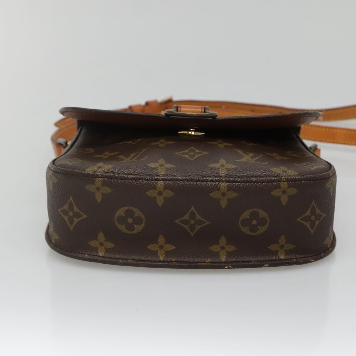 LOUIS VUITTON Monogram Saint Cloud MM Shoulder Bag M51243 LV Auth 134803