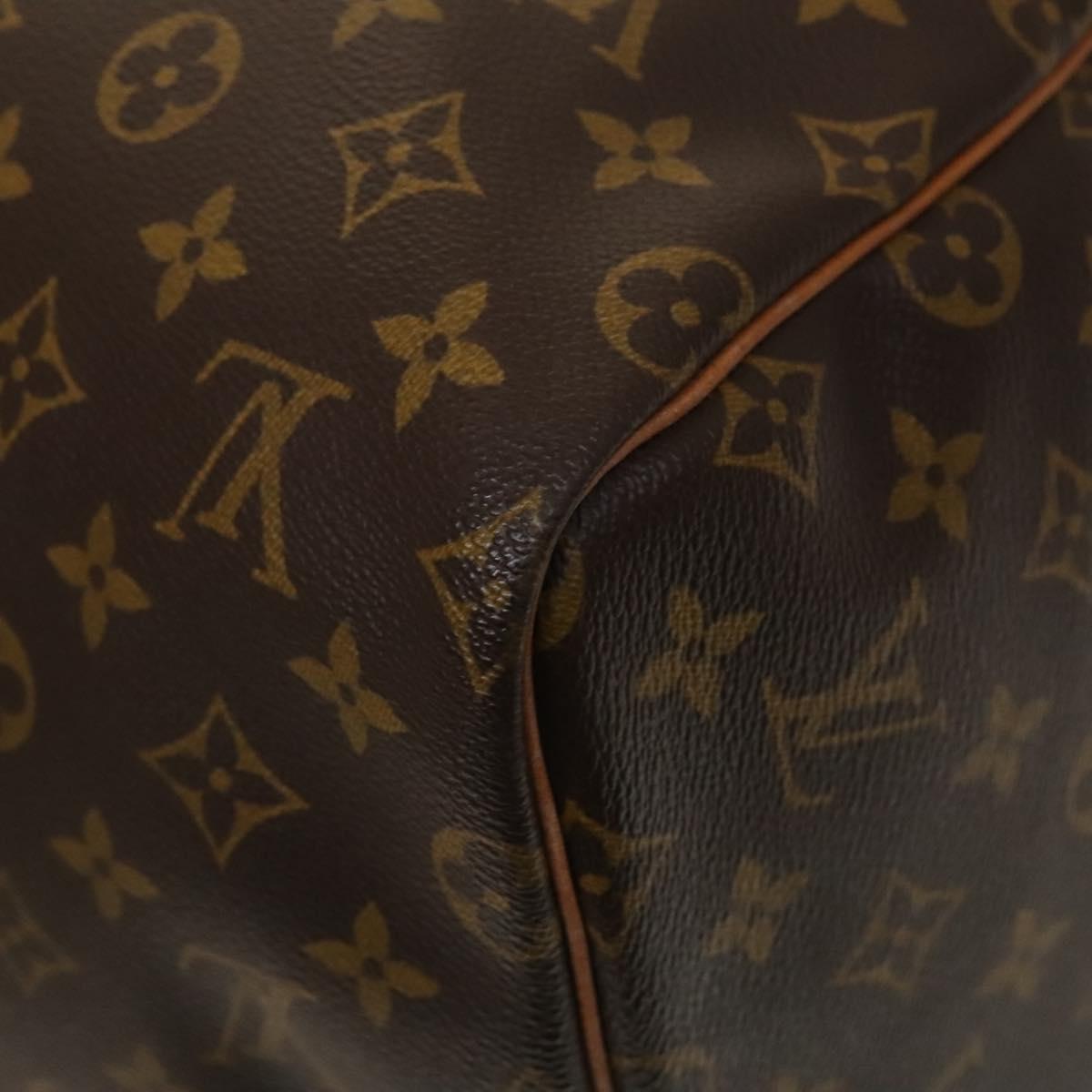 LOUIS VUITTON Monogram Keepall 55 Boston Bag M41424 LV Auth 134846