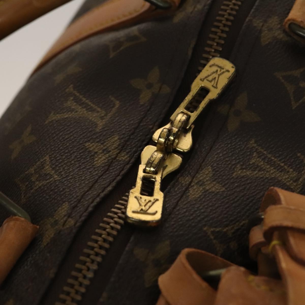 LOUIS VUITTON Monogram Keepall 60 Boston Bag M41422 LV Auth 134847