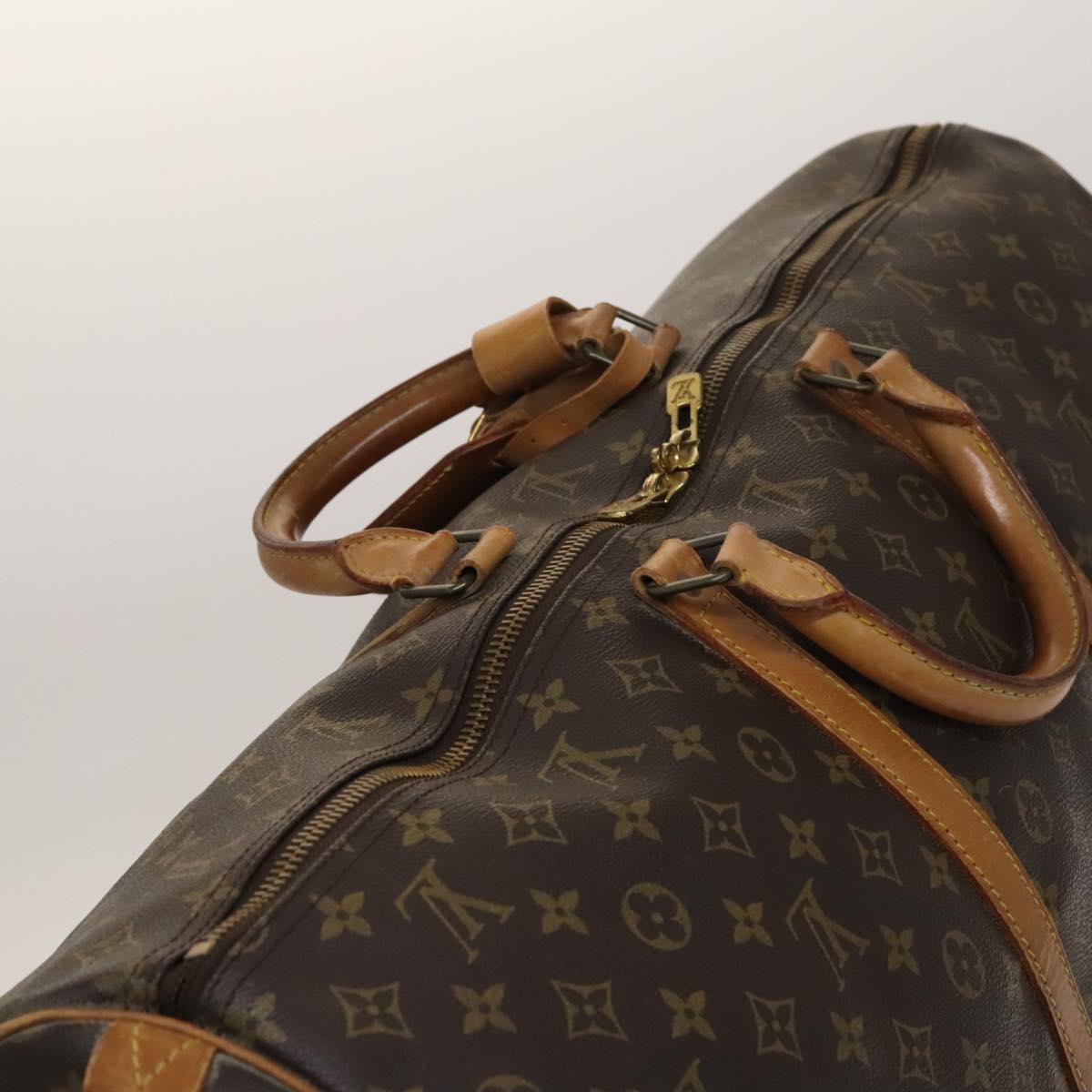 LOUIS VUITTON Monogram Keepall 60 Boston Bag M41422 LV Auth 134847