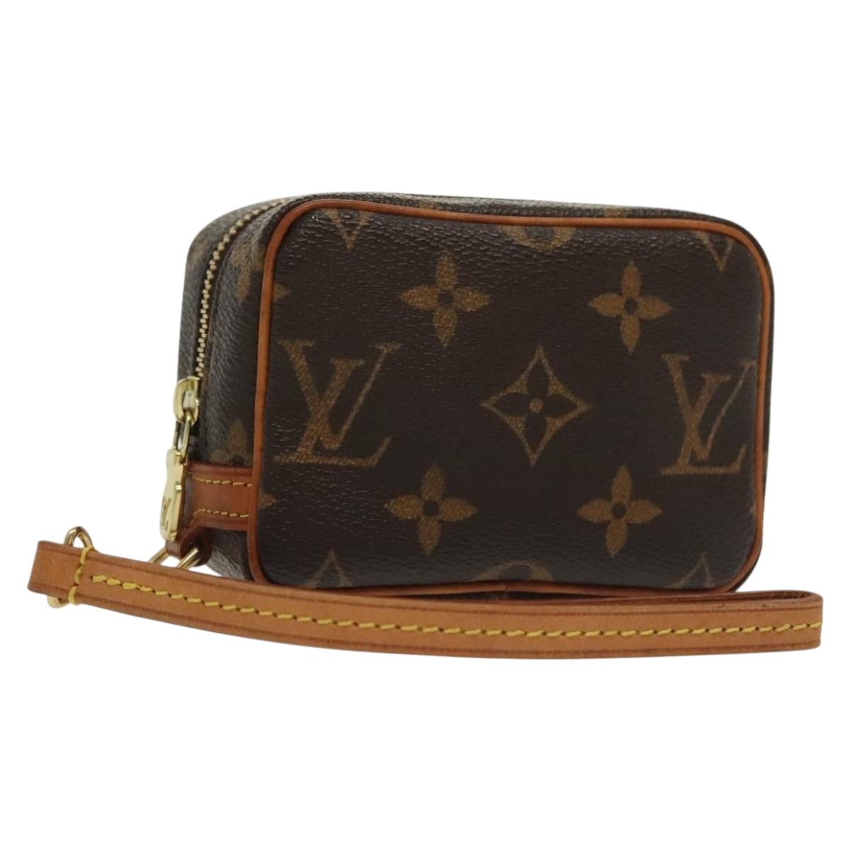 LOUIS VUITTON Monogram Trousse Wapity Pouch M58030 LV Auth 134885