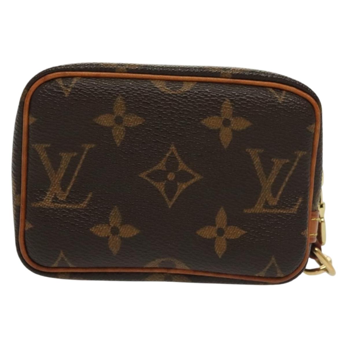 LOUIS VUITTON Monogram Trousse Wapity Pouch M58030 LV Auth 134885