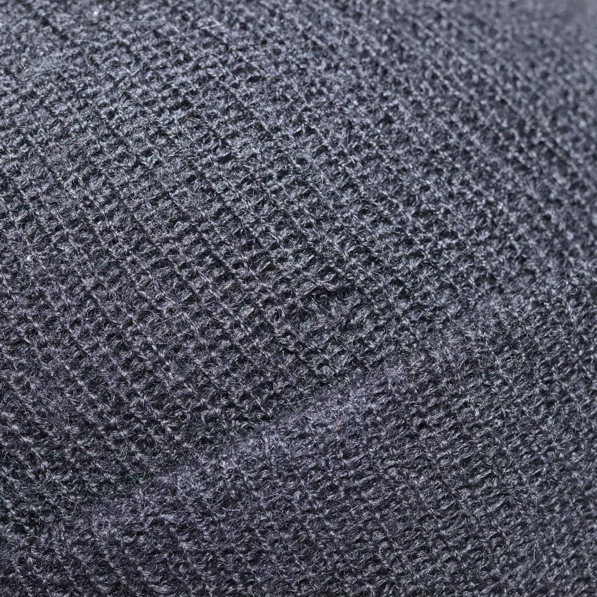 Chrome Hearts CH Plus Wool Watch Cap Knitted Fabrics Black Auth 134894M
