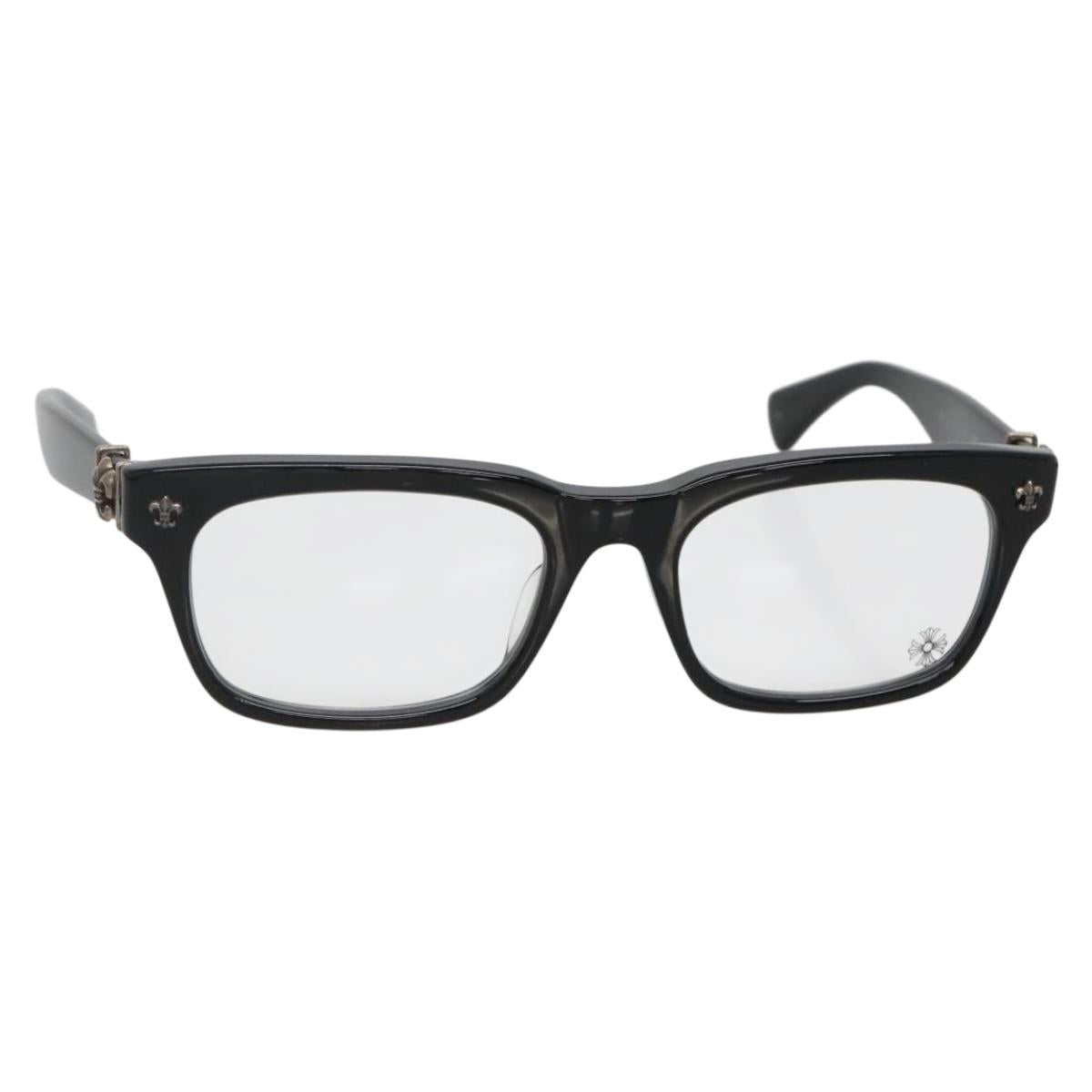 Chrome Hearts GITTIN ANU Glasses Ag925 Black Auth 134896M