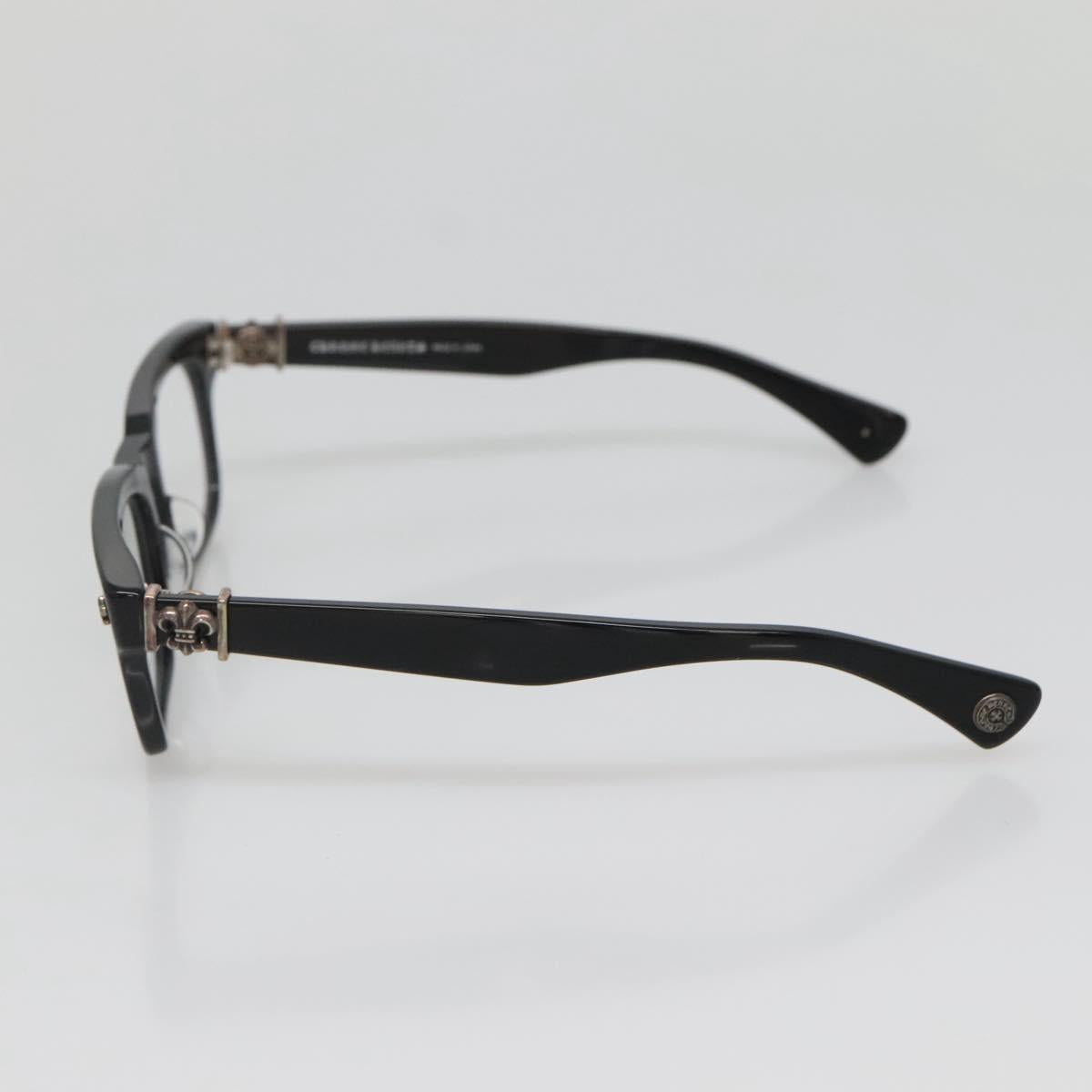 Chrome Hearts GITTIN ANU Glasses Ag925 Black Auth 134896M