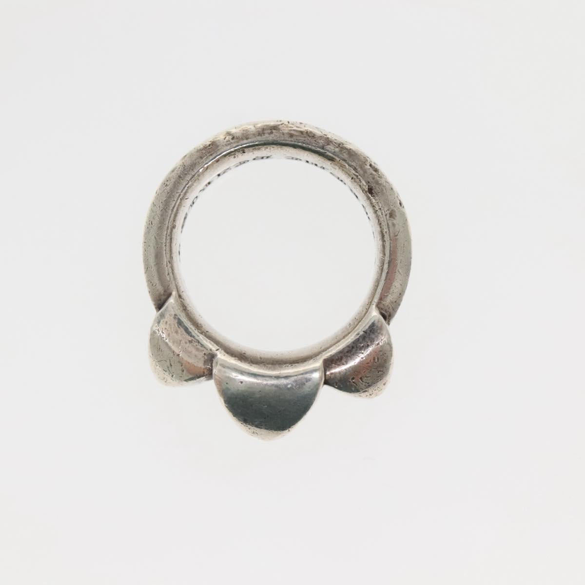 Chrome Hearts Waxed punk Ring Ag925 Silver Auth 134928M