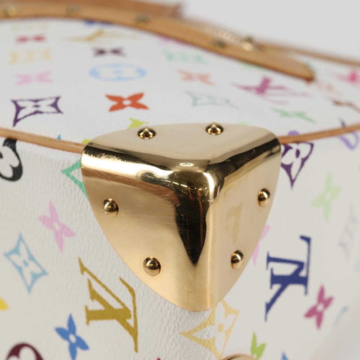 LOUIS VUITTON Monogram Multicolor Boulogne Bag White M92660 Auth 134950SAV