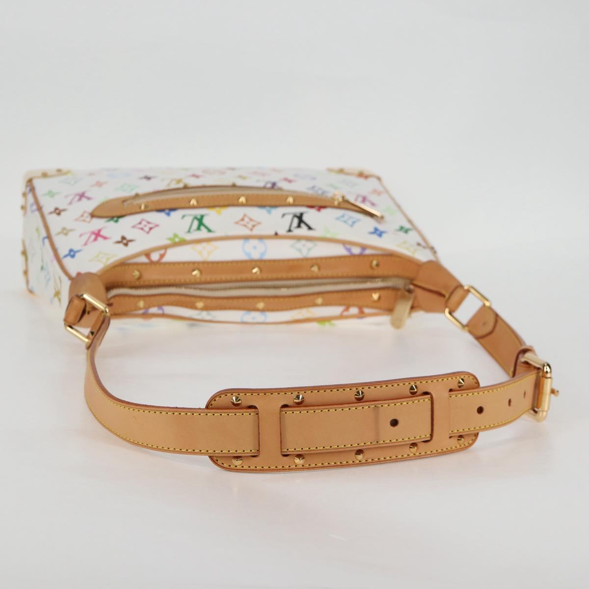 LOUIS VUITTON Monogram Multicolor Boulogne Bag White M92660 Auth 134950SAV