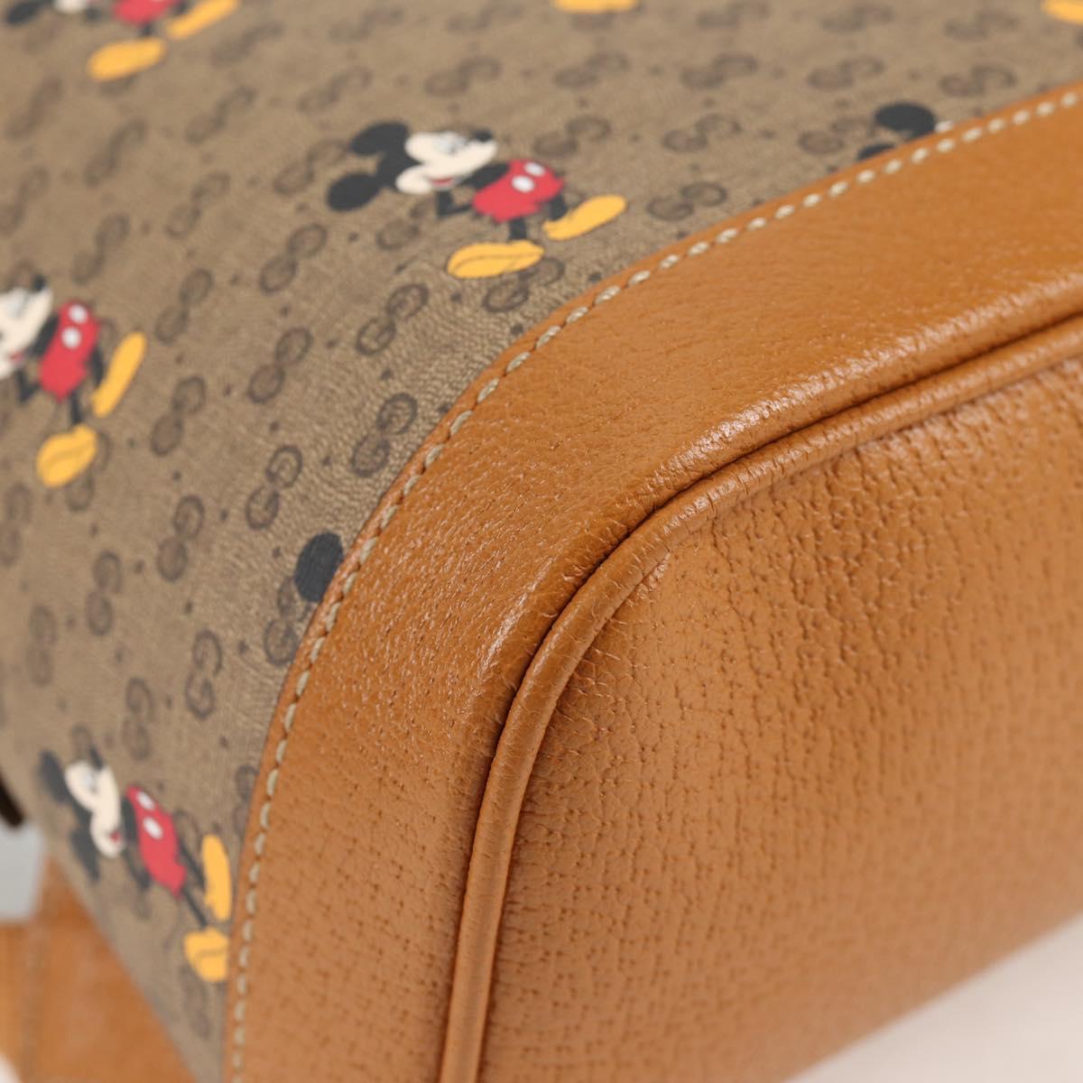 GUCCI Micro GG Supreme Disney Collaboration Backpack PVC 552884 Auth 134962SM