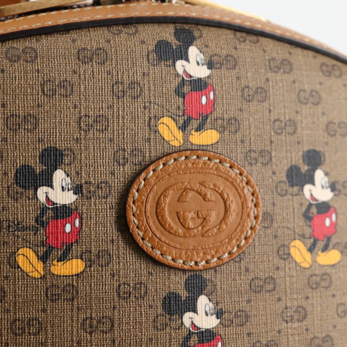 GUCCI Micro GG Supreme Disney Collaboration Backpack PVC 552884 Auth 134962SM