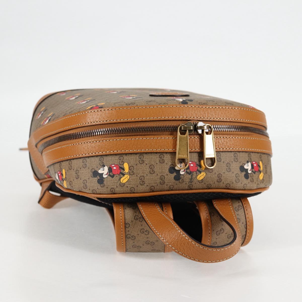 GUCCI Micro GG Supreme Disney Collaboration Backpack PVC 552884 Auth 134962SM