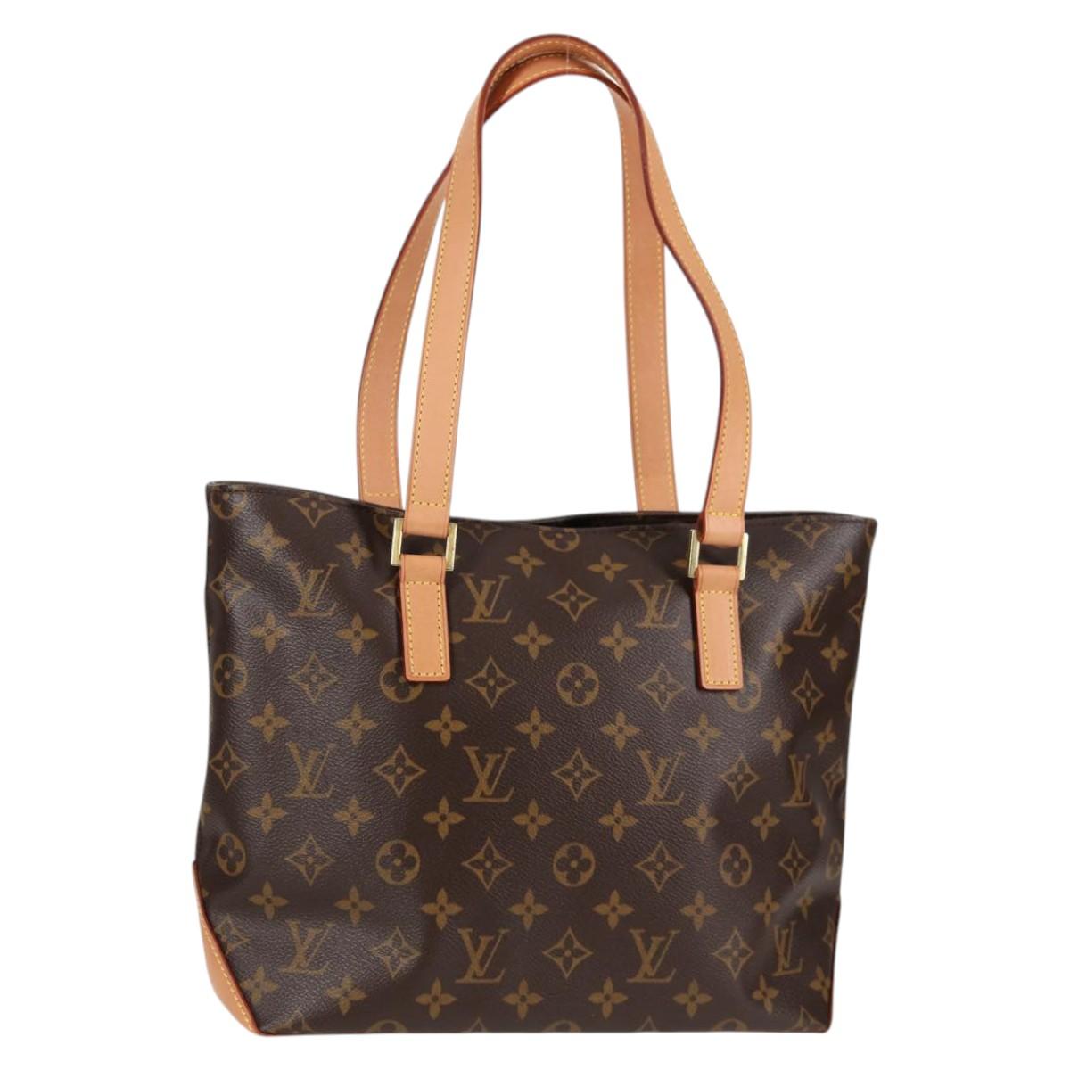 LOUIS VUITTON Monogram Cabas Piano Tote Bag M51148 LV Auth 134963V