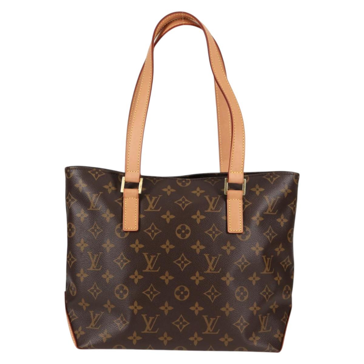 LOUIS VUITTON Monogram Cabas Piano Tote Bag M51148 LV Auth 134963V