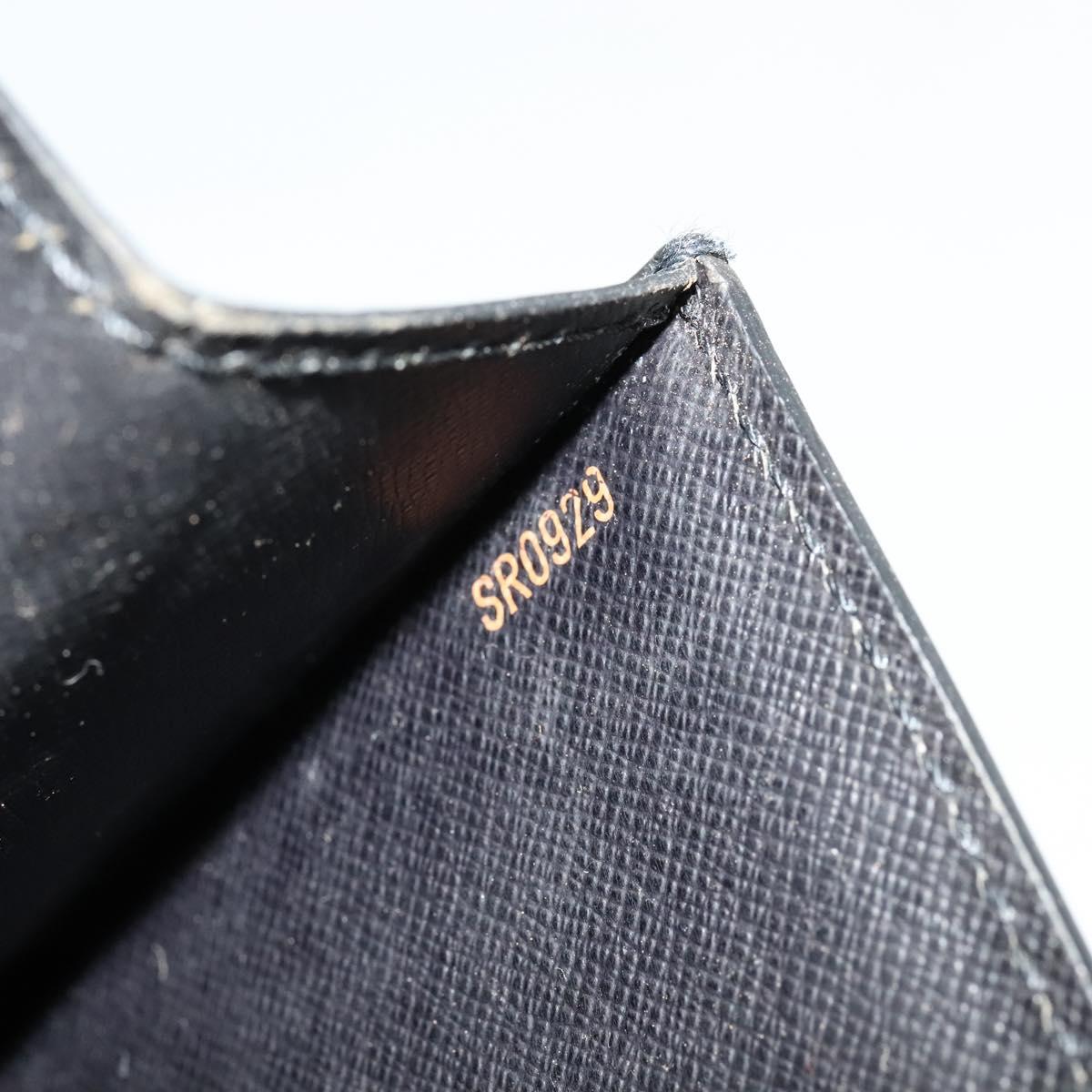 LOUIS VUITTON Epi Serviette Conseiller Business Bag Black M54422 LV Auth 134990