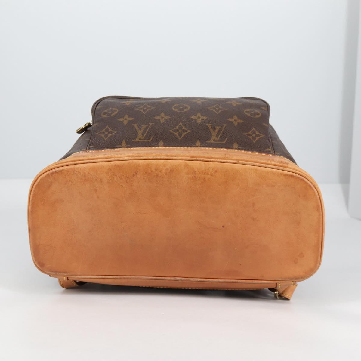 LOUIS VUITTON Monogram Montsouris GM Backpack M51135 LV Auth 135009
