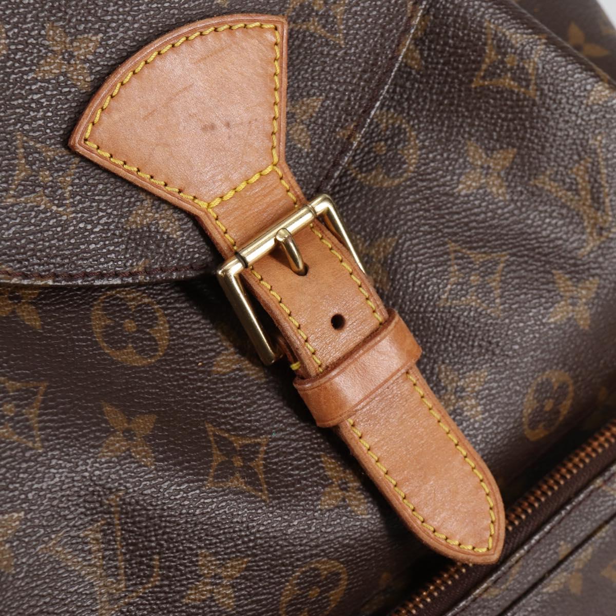 LOUIS VUITTON Monogram Montsouris GM Backpack M51135 LV Auth 135009