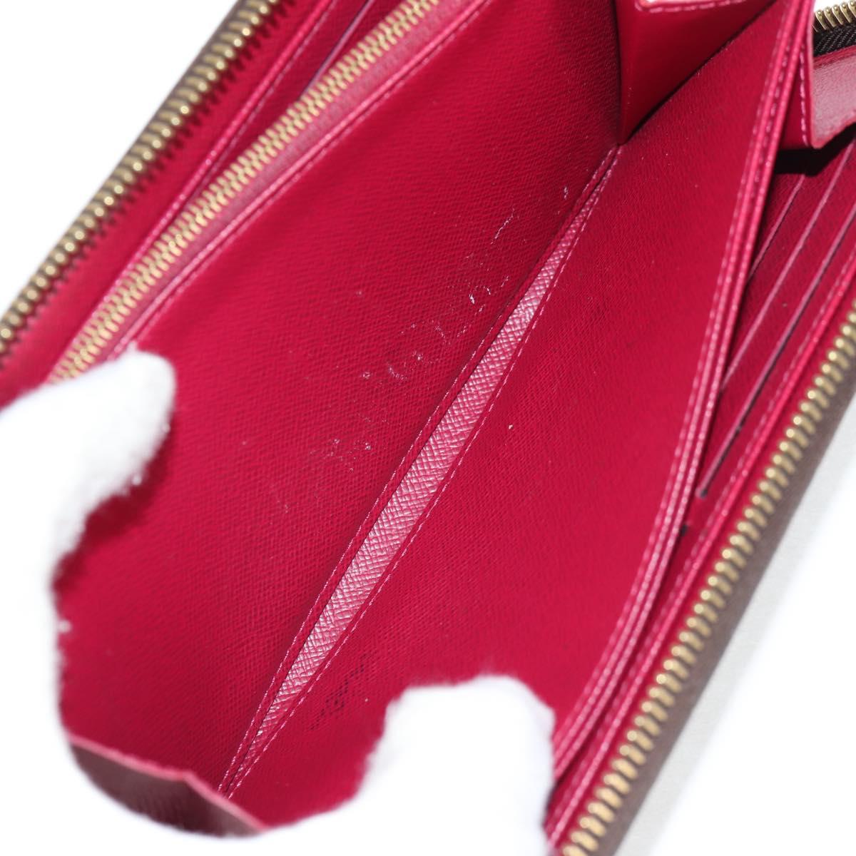 LOUIS VUITTON Monogram Zippy Wallet Long Wallet M42616 LV Auth 135010A