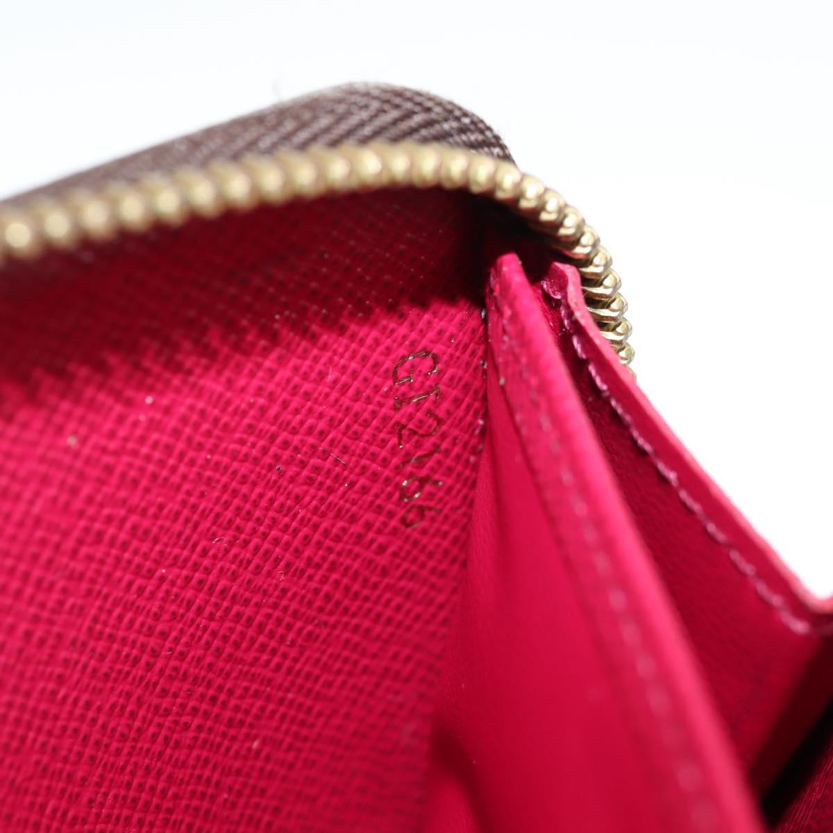 LOUIS VUITTON Monogram Zippy Wallet Long Wallet M42616 LV Auth 135010A