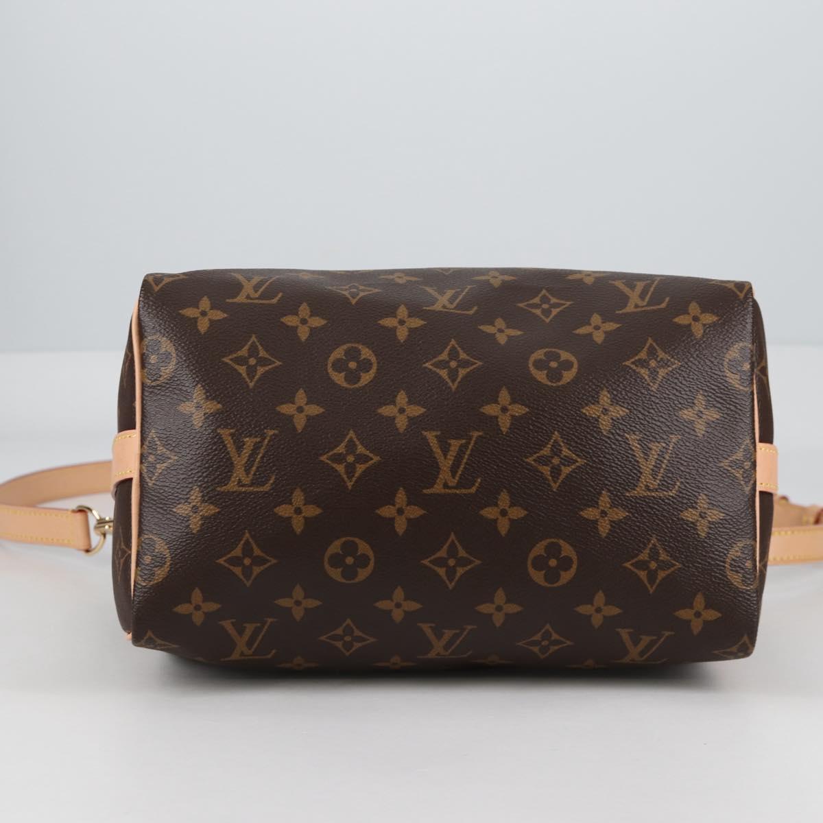 LOUIS VUITTON Monogram Speedy Bandouliere 25 Hand Bag 2way M45948 Auth 135029S