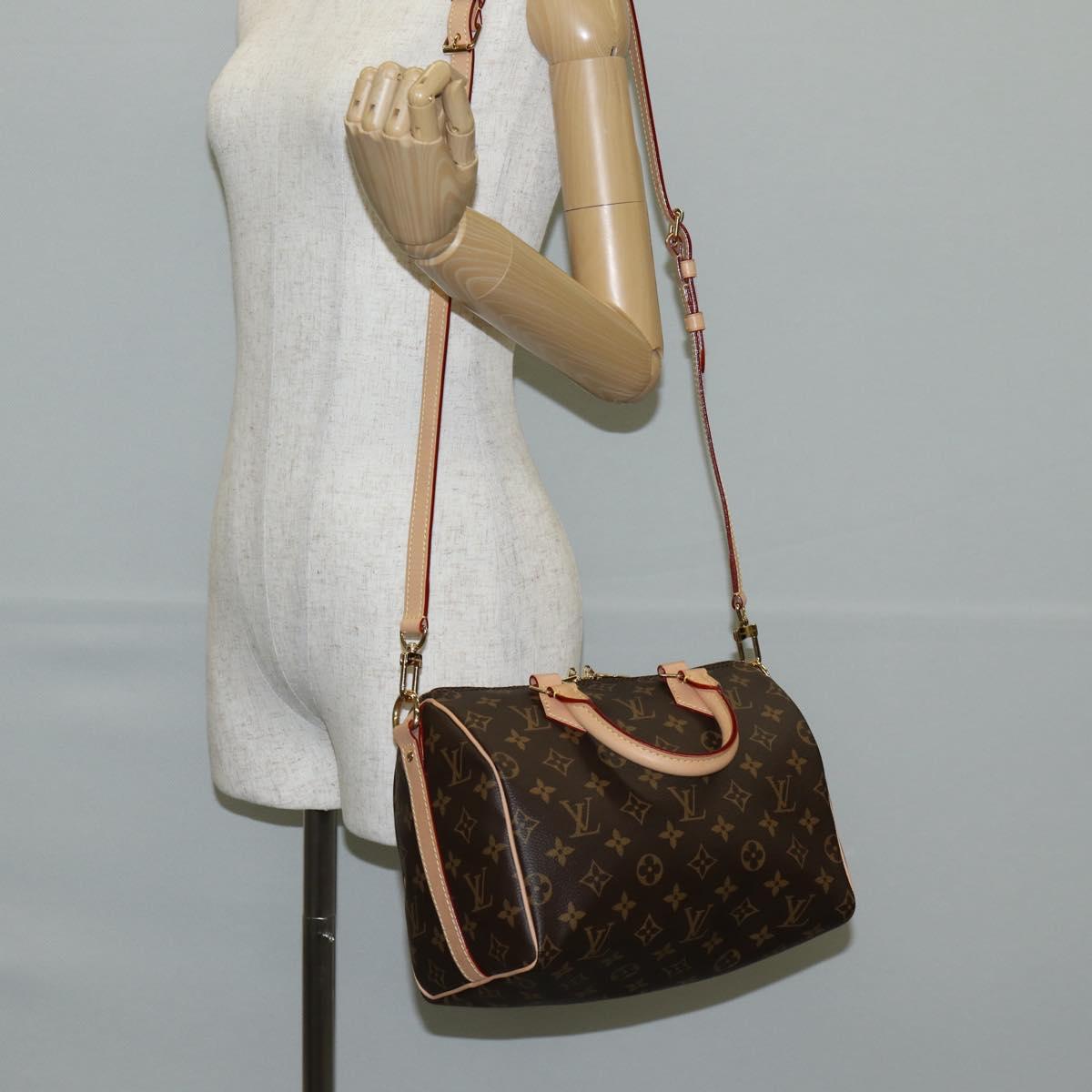 LOUIS VUITTON Monogram Speedy Bandouliere 25 Hand Bag 2way M45948 Auth 135029S