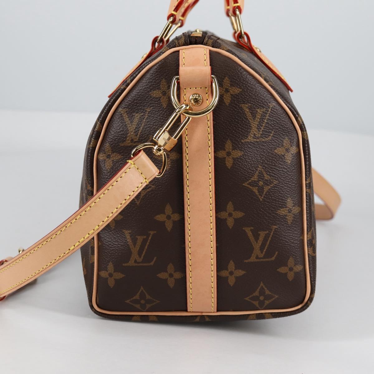 LOUIS VUITTON Monogram Speedy Bandouliere 25 Hand Bag 2way M45948 Auth 135029S