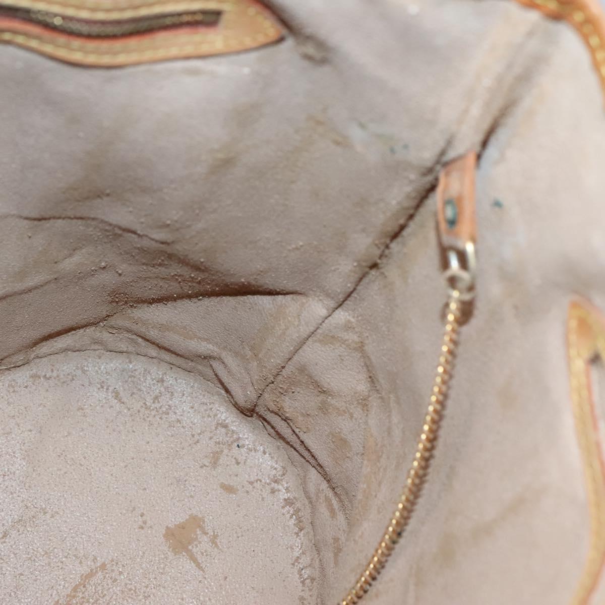 LOUIS VUITTON Monogram Bucket GM Shoulder Bag M42236 LV Auth 135034