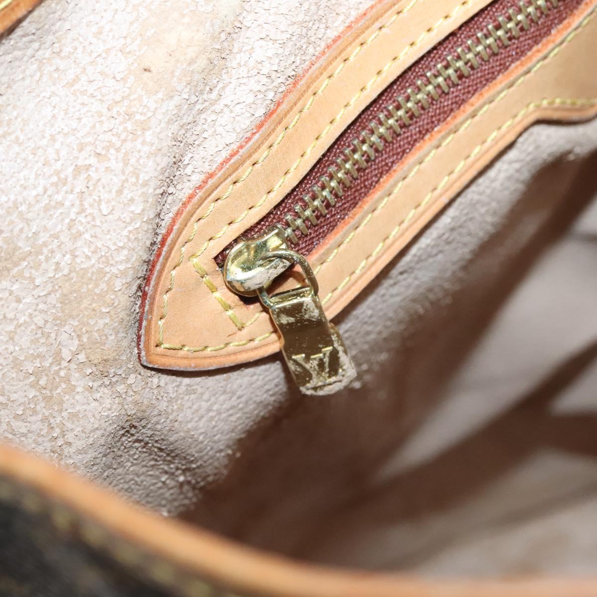 LOUIS VUITTON Monogram Bucket GM Shoulder Bag M42236 LV Auth 135034