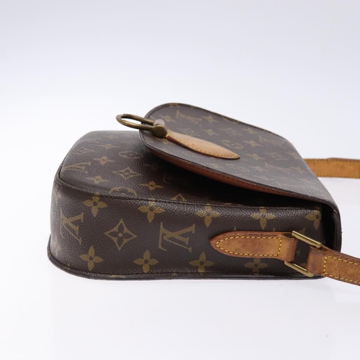LOUIS VUITTON Monogram Saint Cloud GM Shoulder Bag M51242 LV Auth 135036
