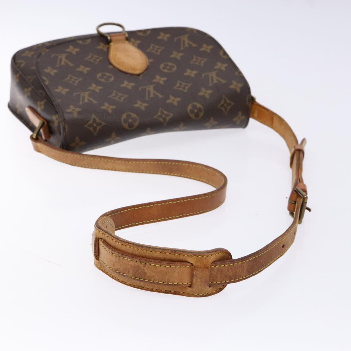 LOUIS VUITTON Monogram Saint Cloud GM Shoulder Bag M51242 LV Auth 135036