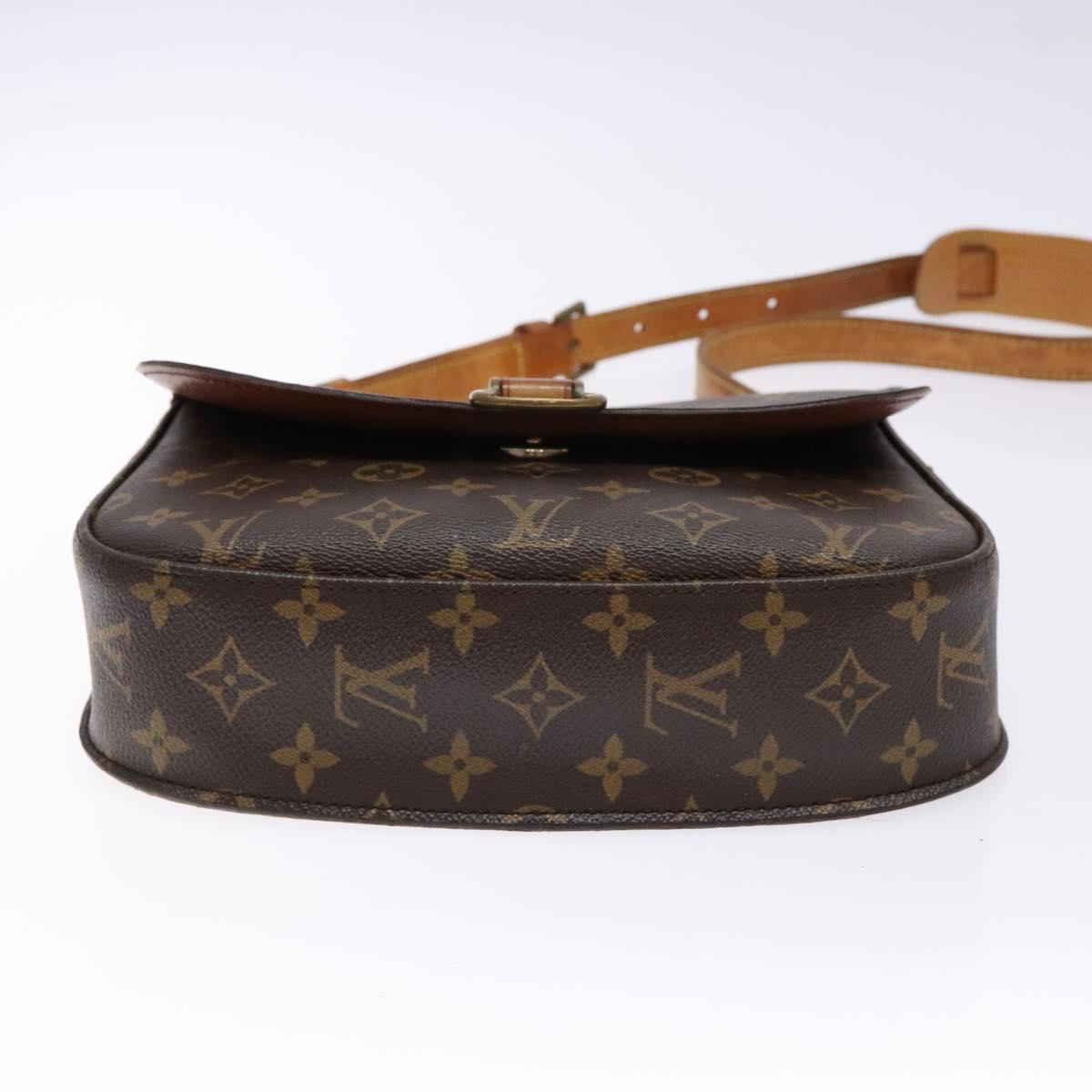 LOUIS VUITTON Monogram Saint Cloud GM Shoulder Bag M51242 LV Auth 135036