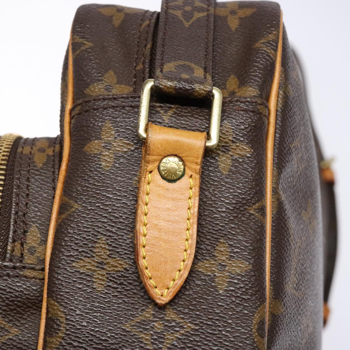 LOUIS VUITTON Monogram Nile Shoulder Bag M45244 LV Auth 135095