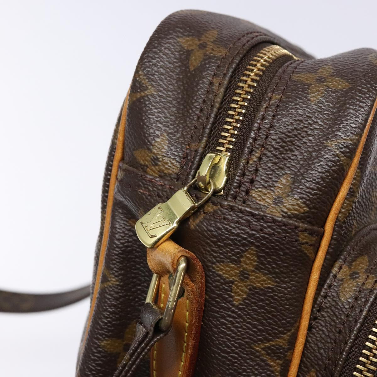 LOUIS VUITTON Monogram Nile Shoulder Bag M45244 LV Auth 135095