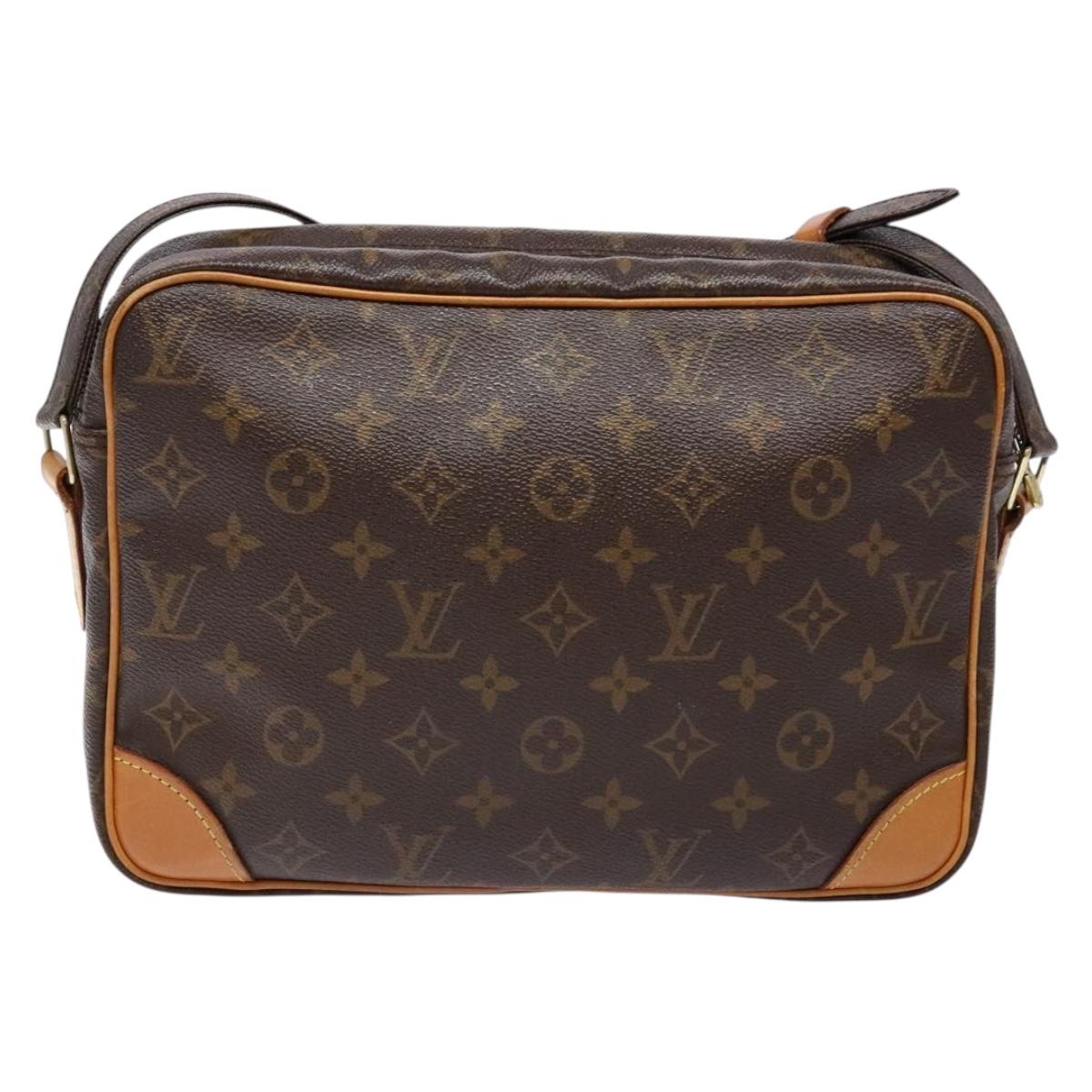 LOUIS VUITTON Monogram Nile Shoulder Bag M45244 LV Auth 135095
