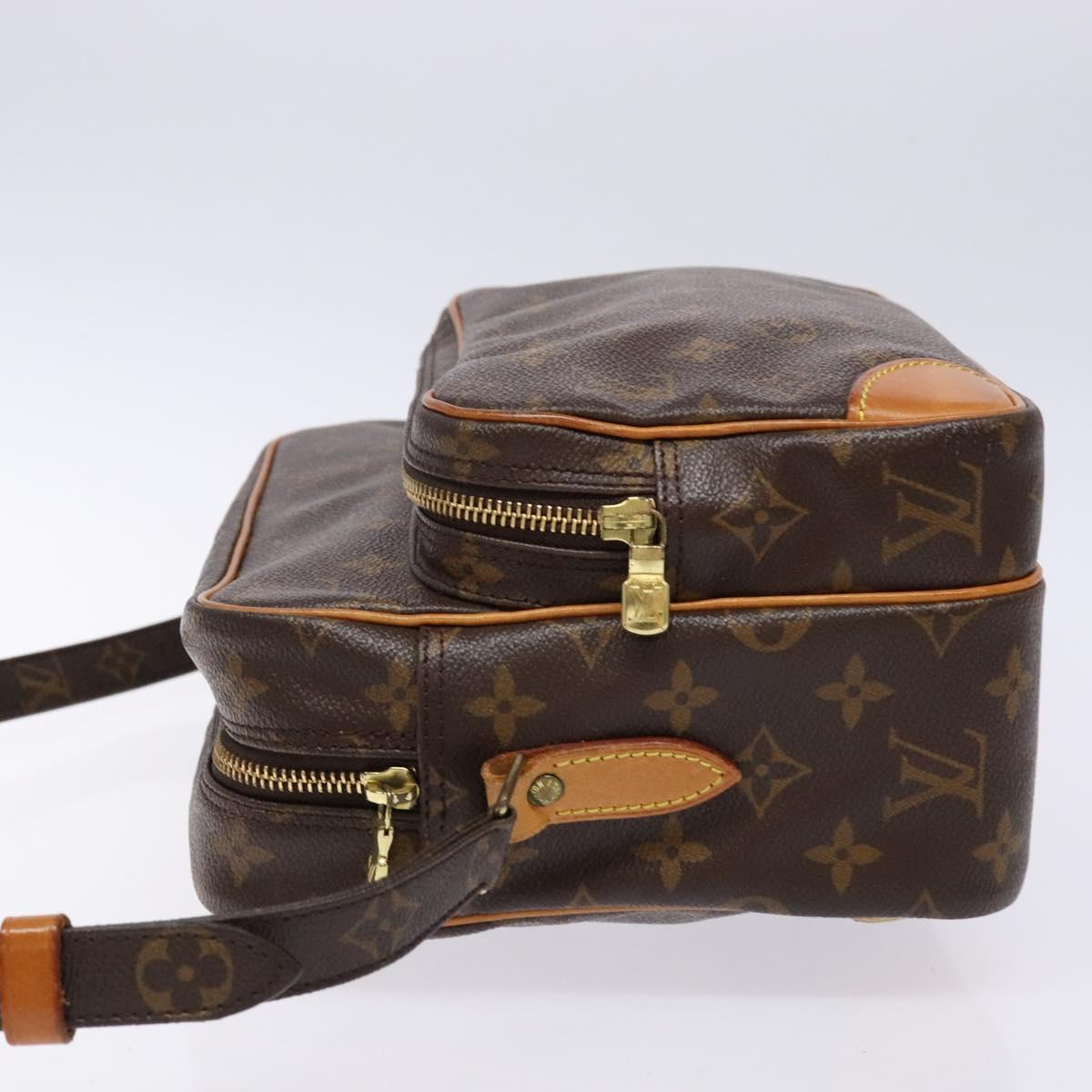 LOUIS VUITTON Monogram Nile Shoulder Bag M45244 LV Auth 135095