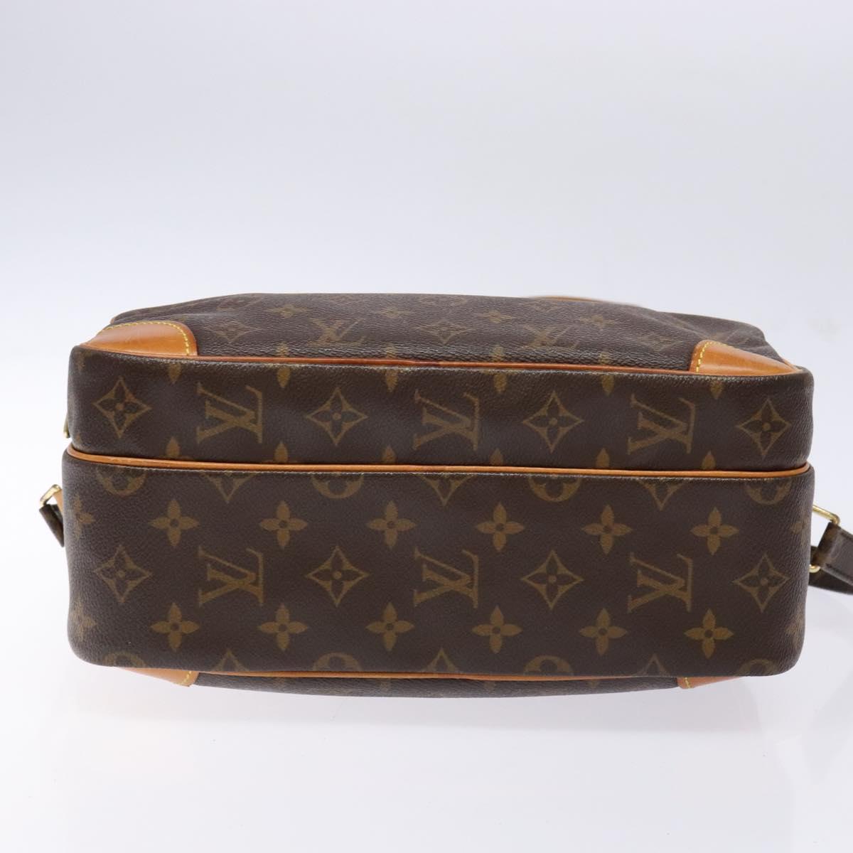 LOUIS VUITTON Monogram Nile Shoulder Bag M45244 LV Auth 135095