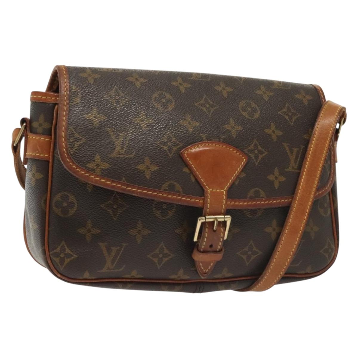 LOUIS VUITTON Monogram Sologne Shoulder Bag M42250 LV Auth 135103