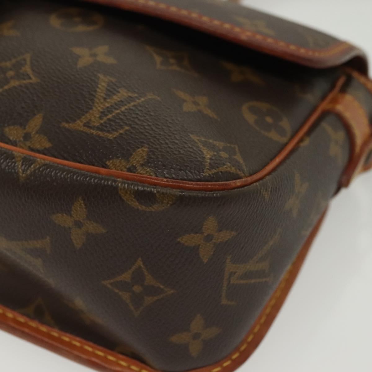 LOUIS VUITTON Monogram Sologne Shoulder Bag M42250 LV Auth 135103