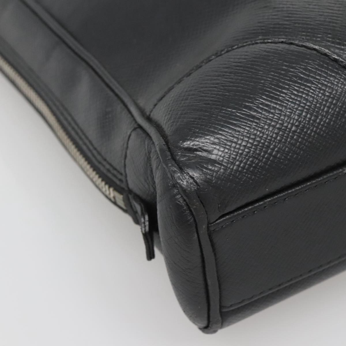 LOUIS VUITTON Taiga Igor Business Bag Boreal M31172 LV Auth 135105