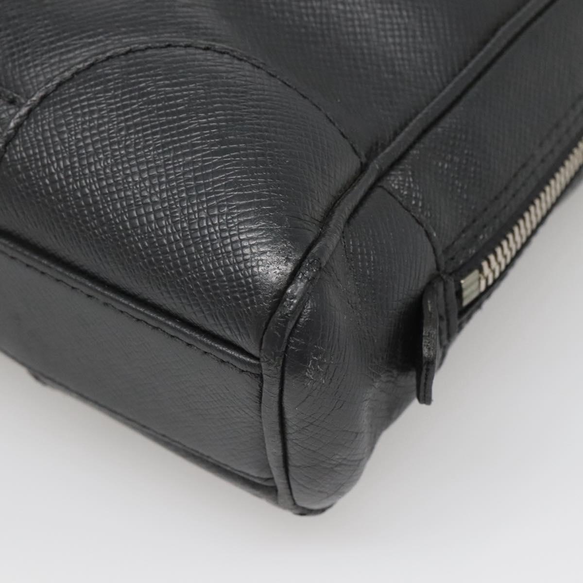 LOUIS VUITTON Taiga Igor Business Bag Boreal M31172 LV Auth 135105