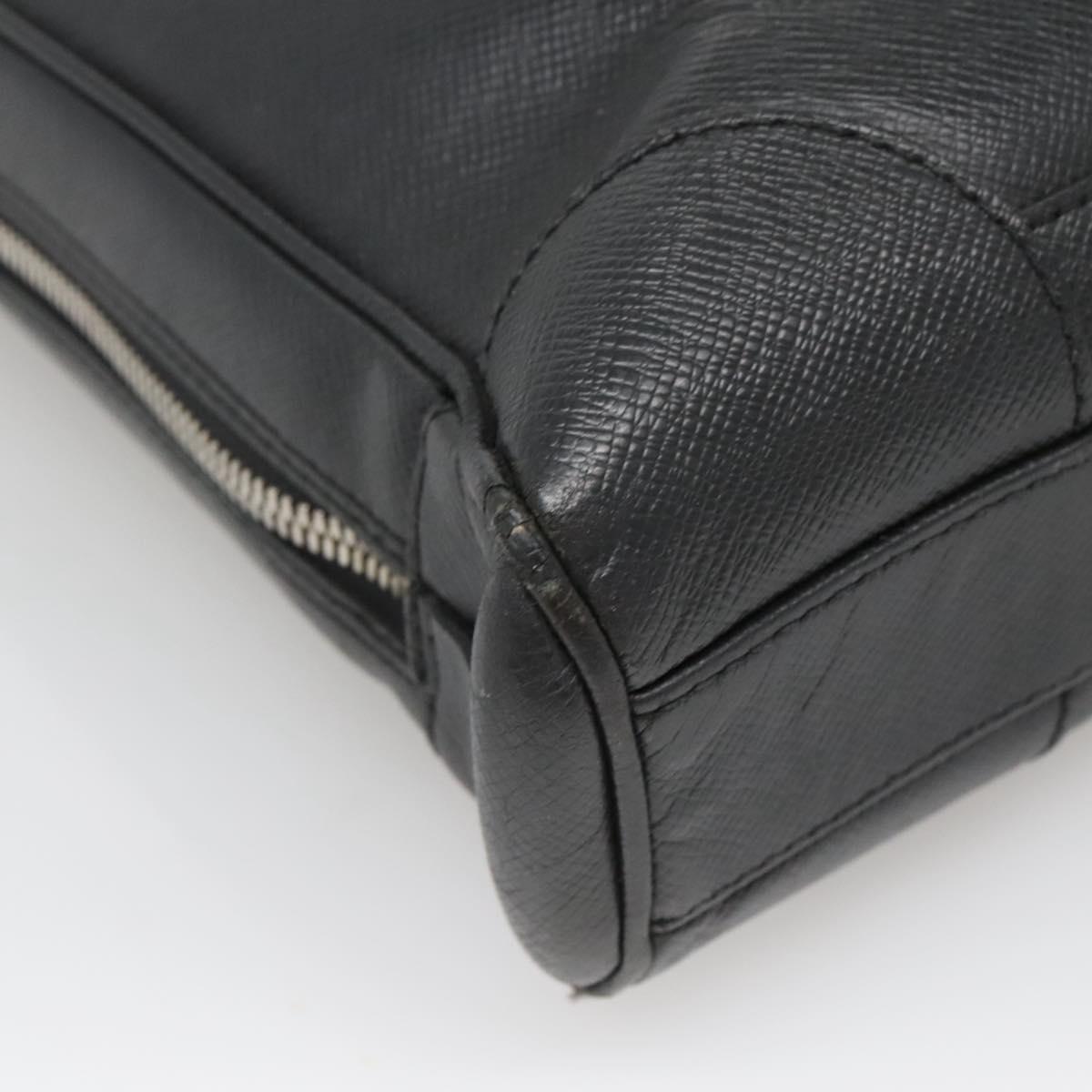 LOUIS VUITTON Taiga Igor Business Bag Boreal M31172 LV Auth 135105