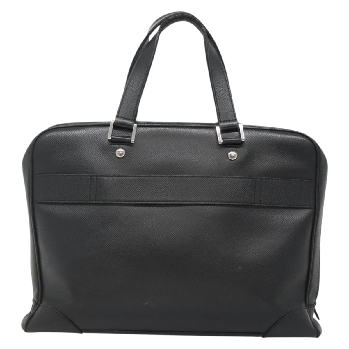 LOUIS VUITTON Taiga Igor Business Bag Boreal M31172 LV Auth 135105